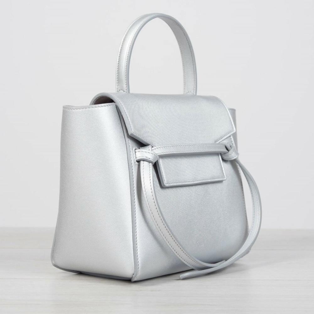 Celine Silver Nano Belt Bag Calfskin reg $2,200.00 - Picture 13 of 16